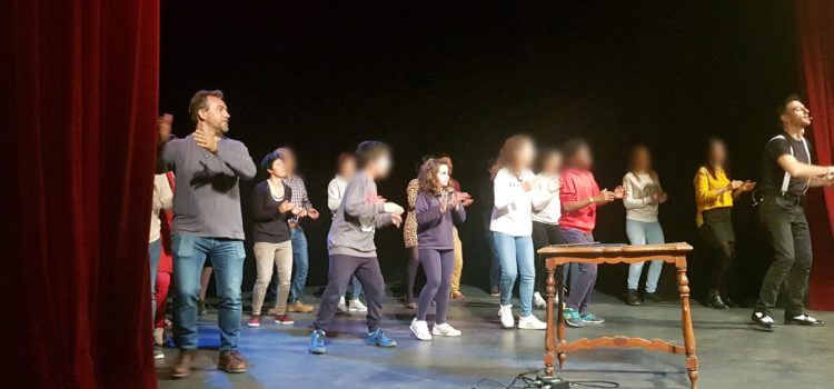Alumnos de La Salle Alcoi participan en el concierto-taller “Con el cuerpo” Alumnos de La Salle Alcoi participan en el concierto-taller “Con el cuerpo”