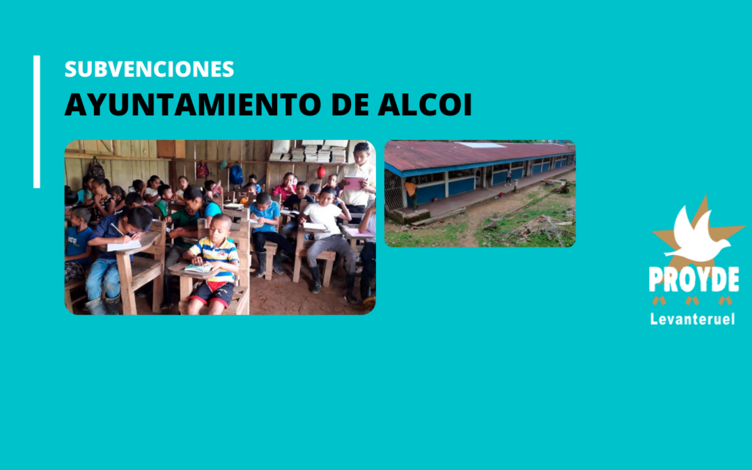 El Ayuntamiento de Alcoi subvenciona un proyecto educativo en Nicaragua