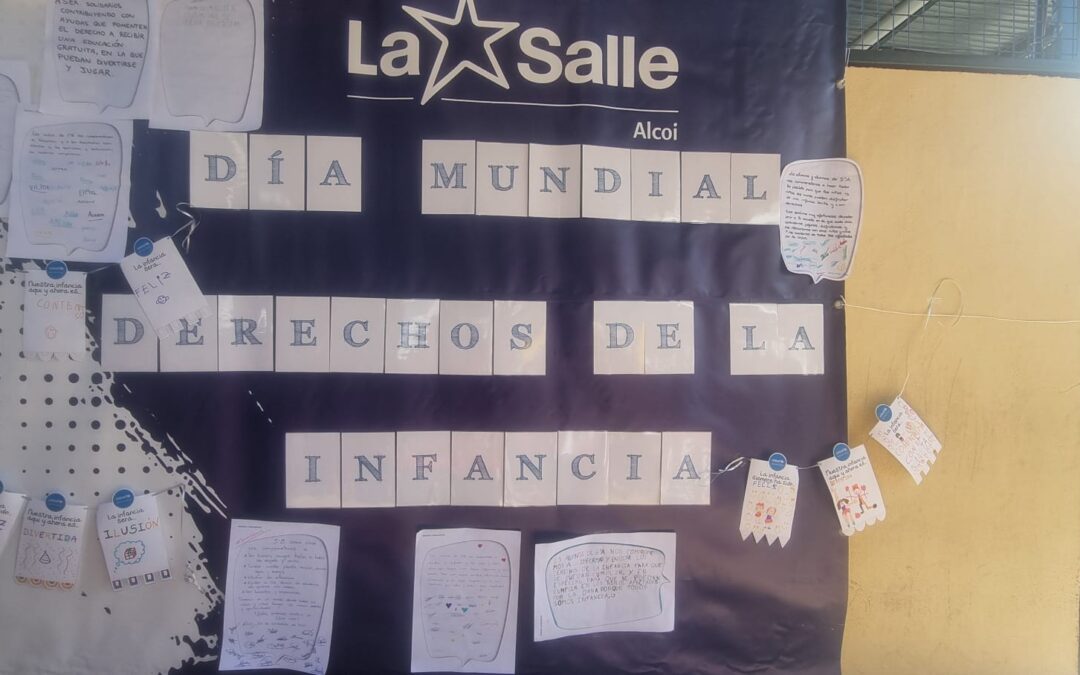 La Salle Alcoi celebra con entusiasmo el Día Mundial de la Infancia